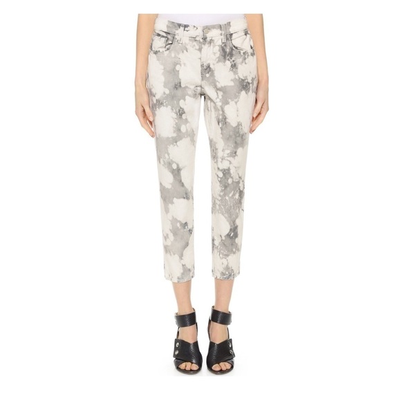 J Brand Aubry MidRise Strght Crop Jean Sonic Wash‎